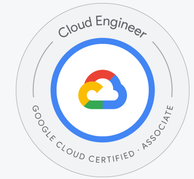 Google Cloud Certified Cloud Engineer – Associate badge